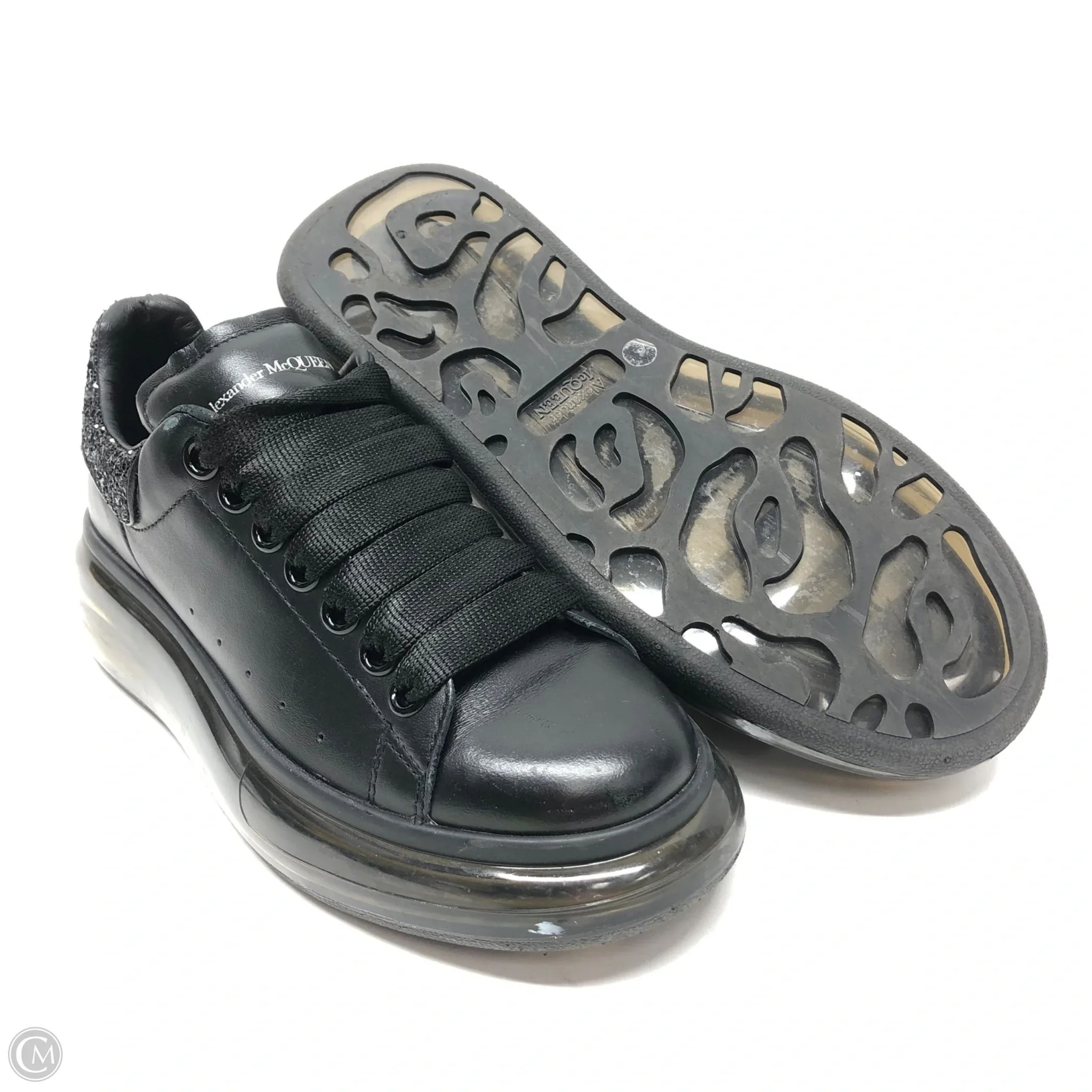 Shoes Luxury Designer By Alexander Mcqueen In Black, Size: 5.5 - Image 4