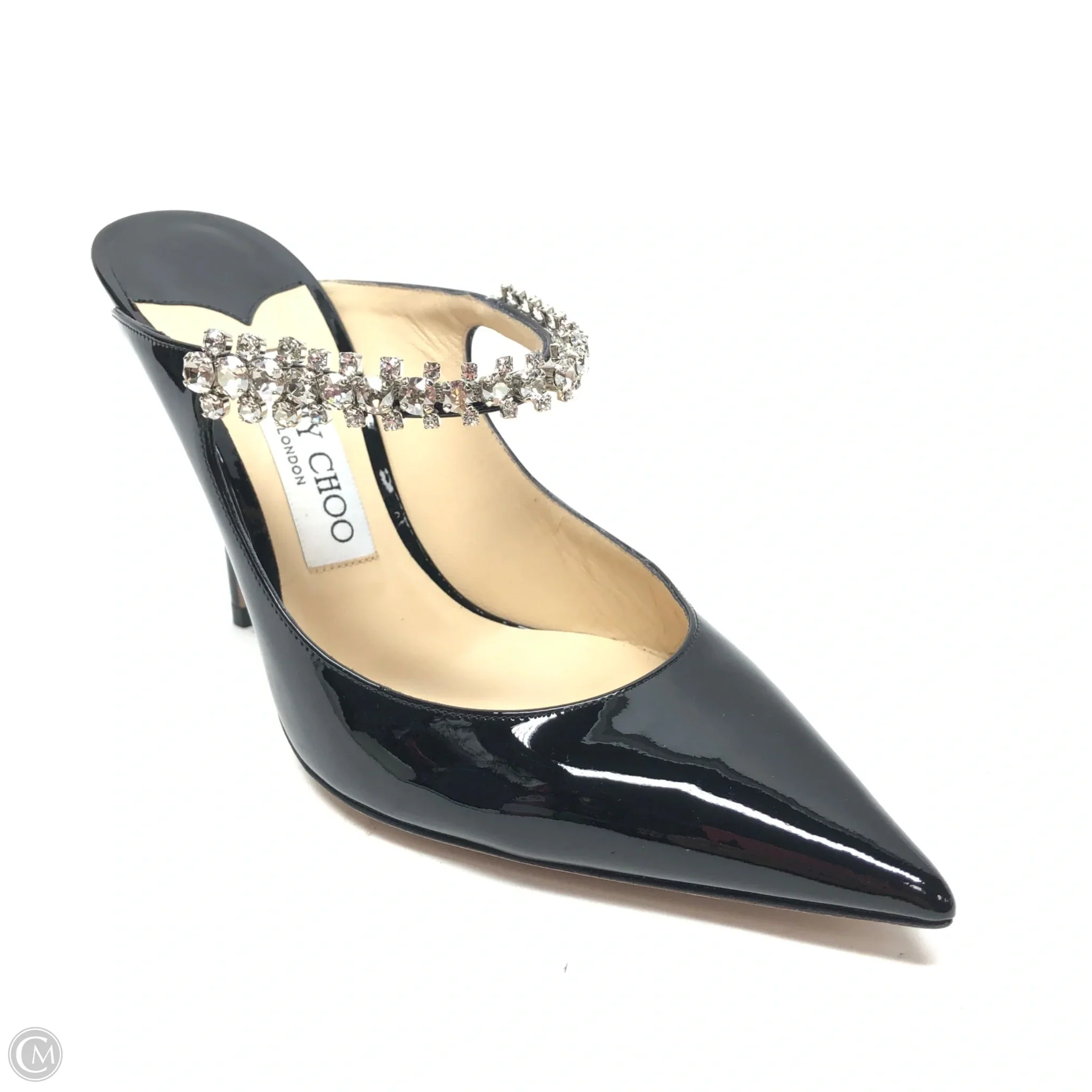 Shoes Luxury Designer By Jimmy Choo In Black, Size: 7.5 - Image 3