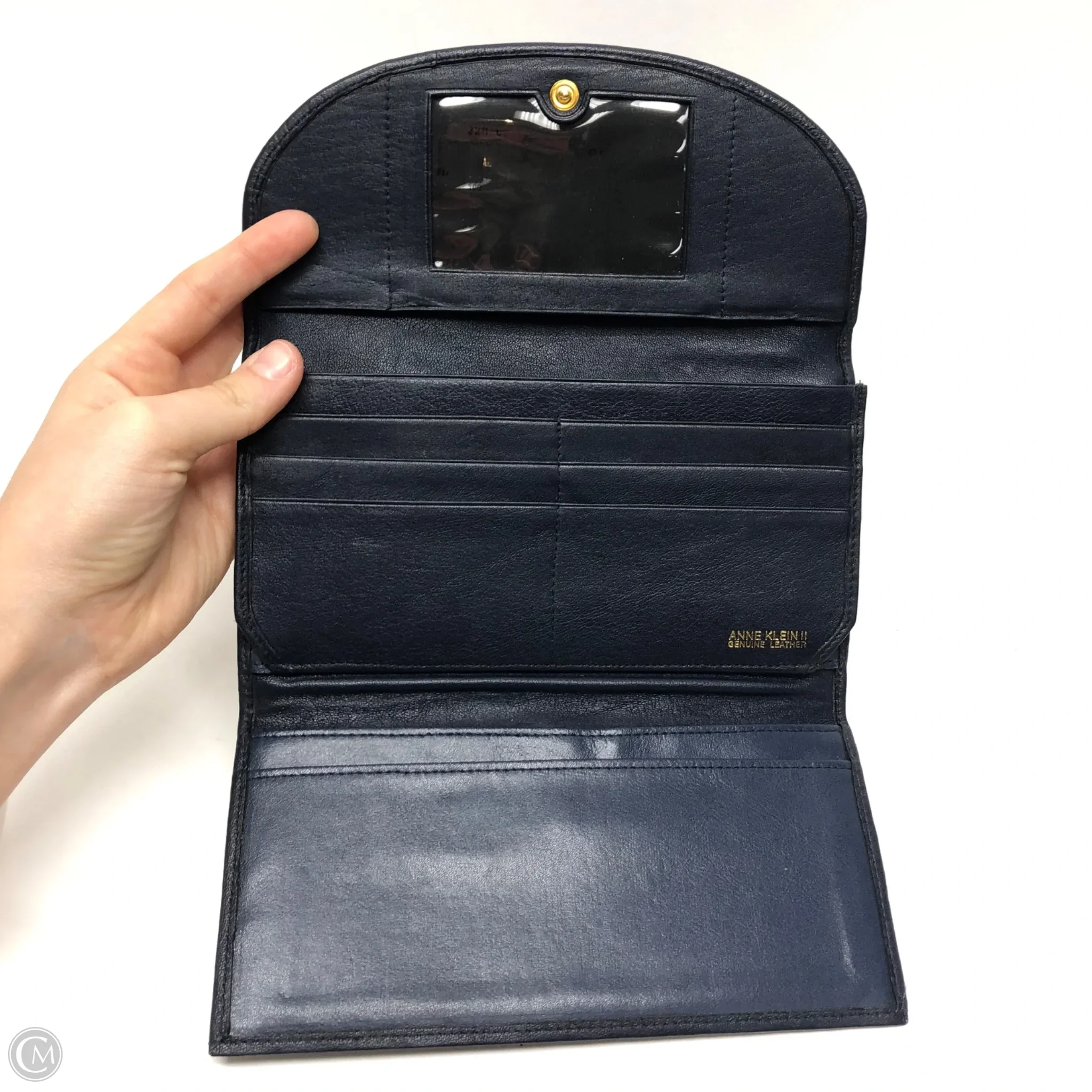 Wallet Leather By Anne Klein, Size: Medium - Image 3